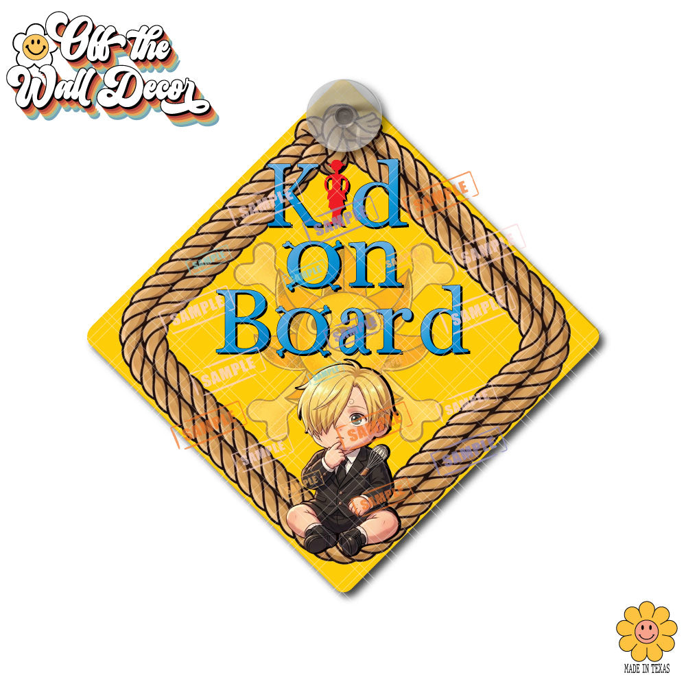 Little Sanji | Suction Cup OR Magnet