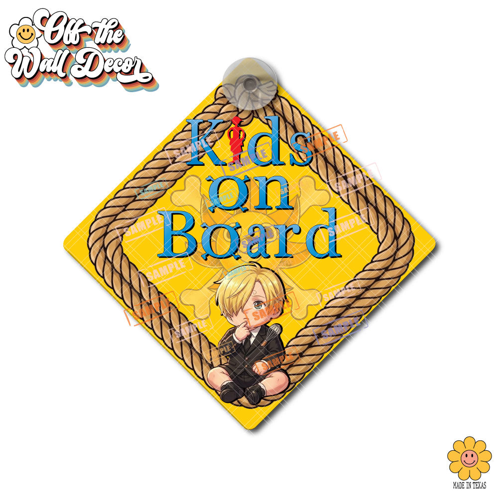 Little Sanji | Suction Cup OR Magnet