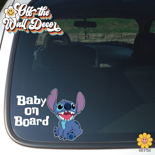 Stitch - Baby on Board