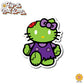Cute Adorable Hello Kitty Zombies Family