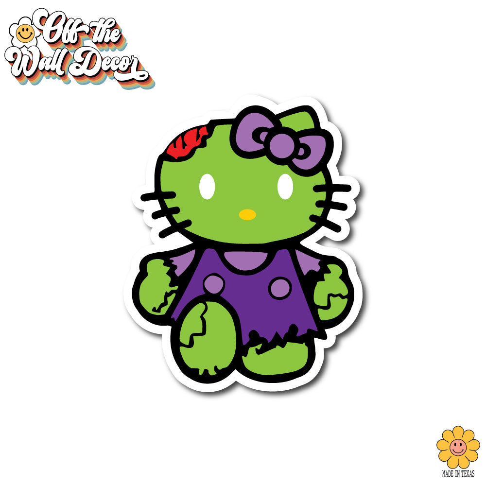 Cute Adorable Hello Kitty Zombies Family