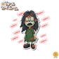 Colorful Zombie Family Stick Figure Vinyl Car Decal Sticker
