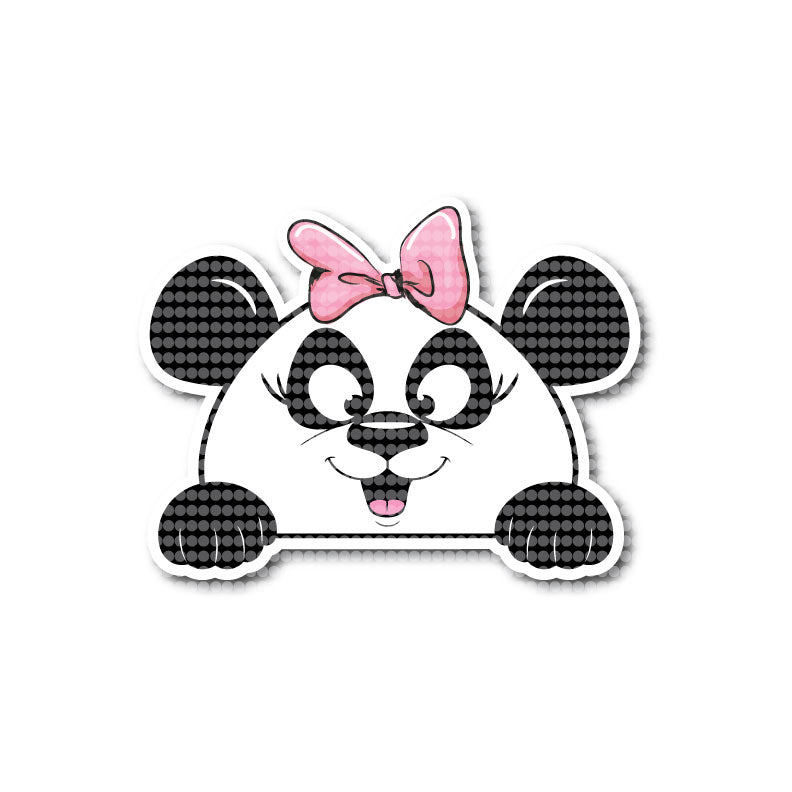 Peek-A-Boo PANDA BEAR Family