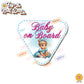 Little Cinderella | Baby on Board | Suction Cup Sign, Magnet OR Vinyl Decal Sticker