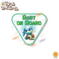 Turtle Characters | Baby on Board | Magnet OR Vinyl Decal Sticker