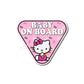 Hello Kitty | Baby on Board | Suction Cup Sign, Magnet OR Vinyl Decal Sticker