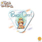 Back Off! Tinkerbell | Suction Cup Sign, Magnet OR Vinyl Decal Sticker