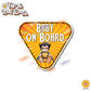 Little Wolverine | Baby on Board | Suction Cup Sign, Magnet OR Vinyl Decal Sticker