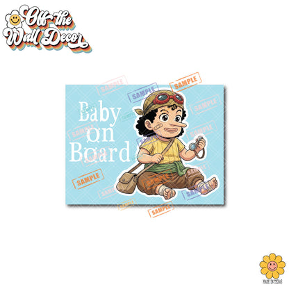 Little Usopp | Baby on Board | Vinyl Decal Sticker
