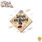 Little Wizard on Board | Baby on Board | Suction Cup Sign, Magnet OR Vinyl Decal Sticker