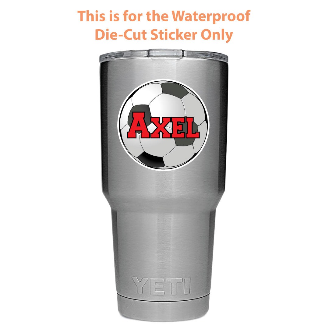 Soccer | Sports Tag, Vinyl Decal, OR Tumbler Sticker