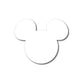 Mouse Silhouette Family