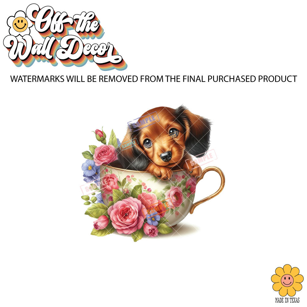 Dachshund Puppy | 4 Designs