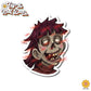 Colorful Zombie Family Faces