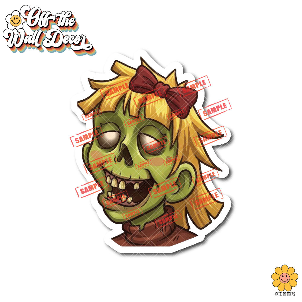 Colorful Zombie Family Faces