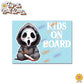 Baby Cloaked Horror | Baby on Board | Vinyl Decal Sticker