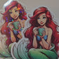 Princess Mug Waterproof Sticker: Holographic or Glossy Laminate