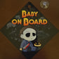 Michael | Baby on Board | Suction Cup Sign, Magnet OR Vinyl Decal Sticker