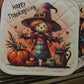 Set of 2 Thanksgiving Scarecrow | Potholders, Trivets, Hot pads, Oven mitts, Heat resistant, and Washable