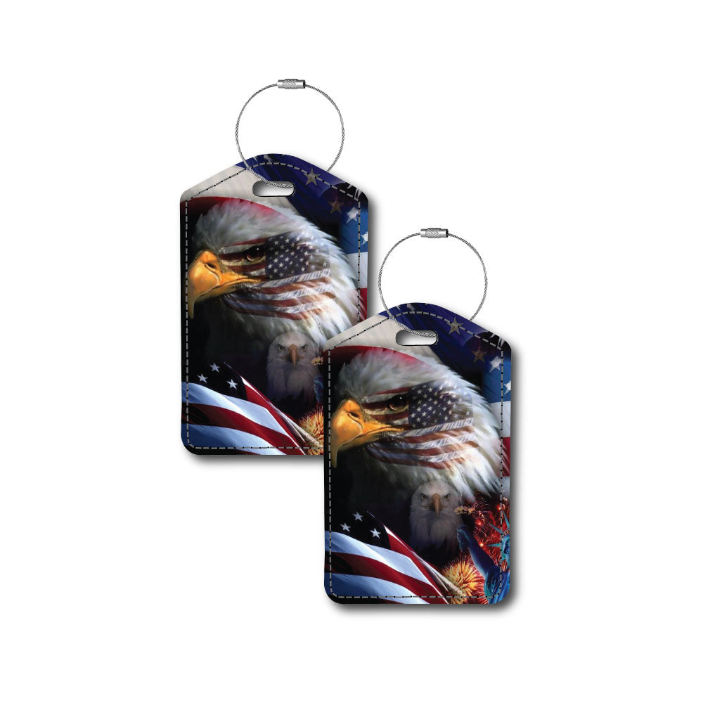 American Flag with Eagle Patriotic