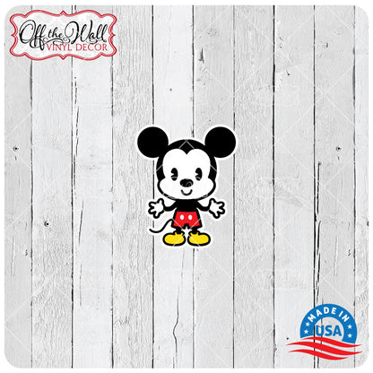 Mickey & Minnie Cuties Family Stick Figure