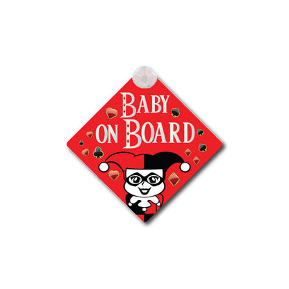 Little Harley | Baby on Board | Suction Cup Sign, Magnet OR Vinyl Decal Sticker