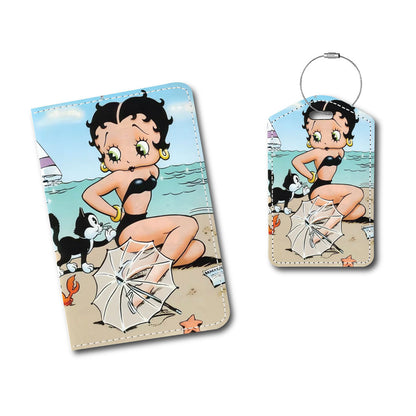 Betty Boop Beach Vacation | Passport Holder & Luggage Tag