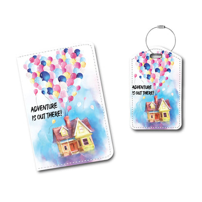 Adventure is out there! | Passport Holder & Luggage Tag