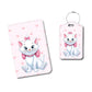 Pretty Marie Kitty in Pink Hearts