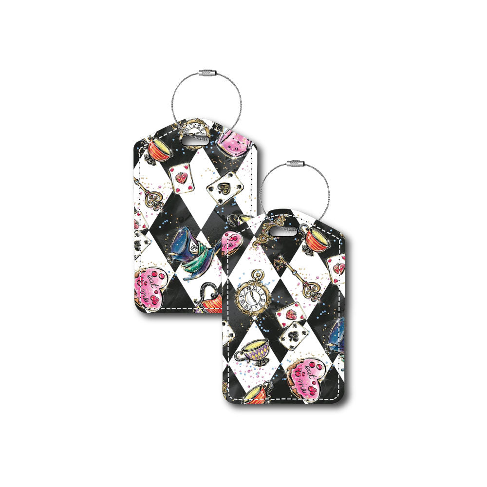 Alice in Wonderland Elements Fabric