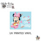 Baby Minnie | Baby on Board | Suction Cup Sign, Magnet OR Vinyl Decal Sticker