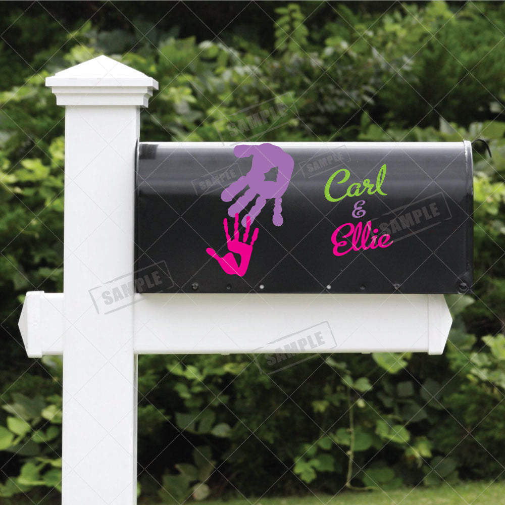 UP Movie Inspired Vinyl Mailbox Decal X2 one for each side