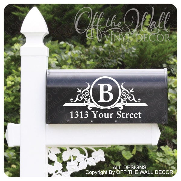 Mailbox Lettering #D31